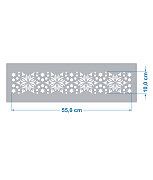 Šablóna bordúra Christmas Stars